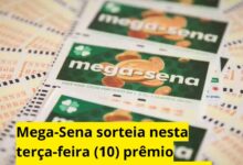 Mega-Sena sorteia nesta terça-feira (10) prêmio estimado em R$ 3,5 milhões