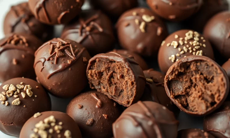 Trufas de Chocolate