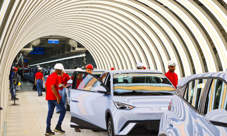 BYD Bahia produção