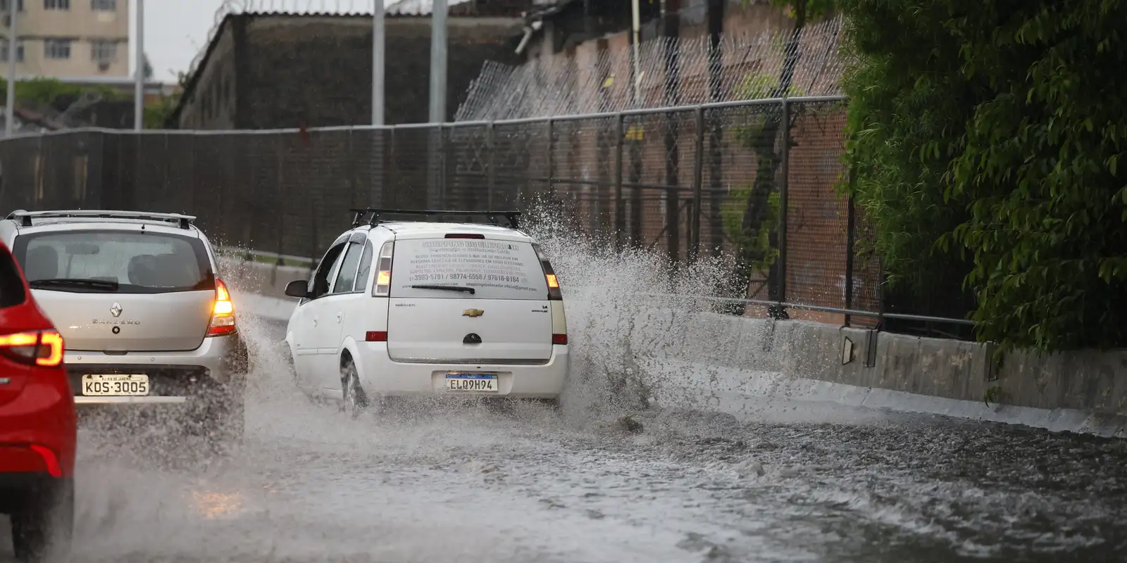 Chuvas fortes no Rio de Janeiro geram 80 ocorrências em apenas 24 horas