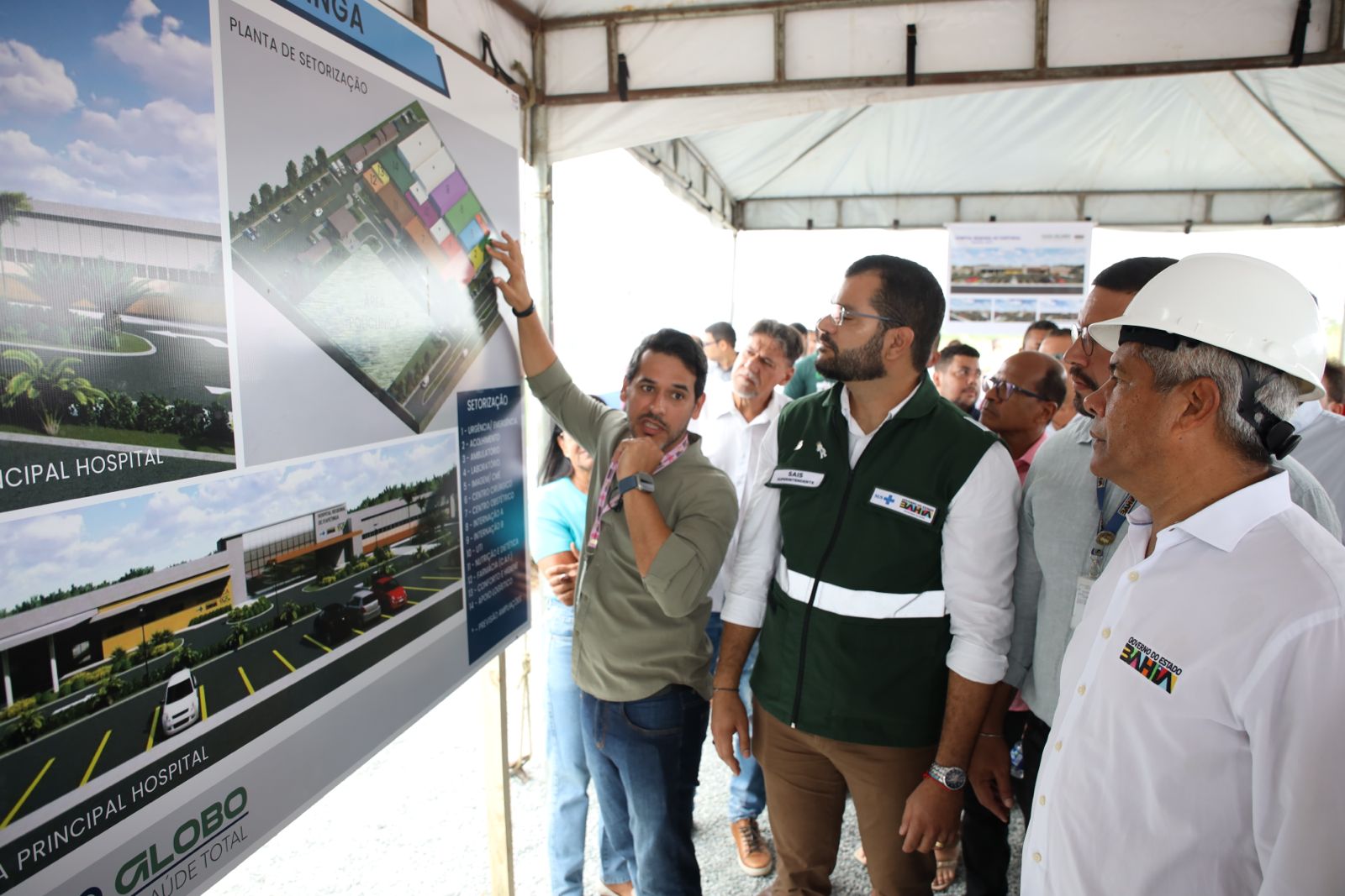 Governo da Bahia inicia construção de hospital com 130 leitos em Itapetinga