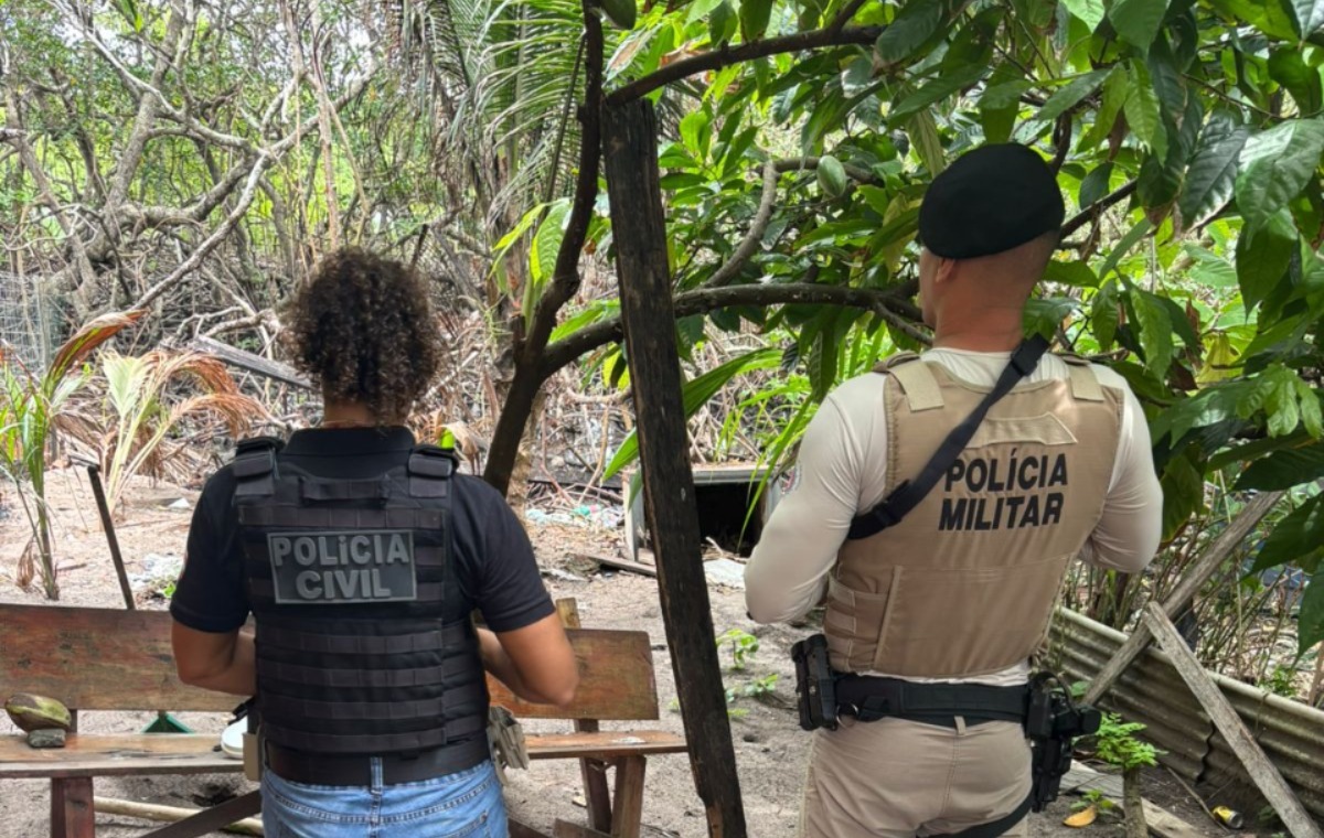 Polícia prende dois por tráfico e homicídio e apreende 238 pinos em Maraú