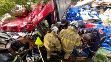 resgate acidente BR-242