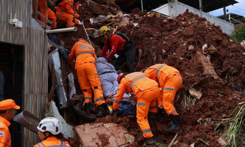 tragédia chuva Minas