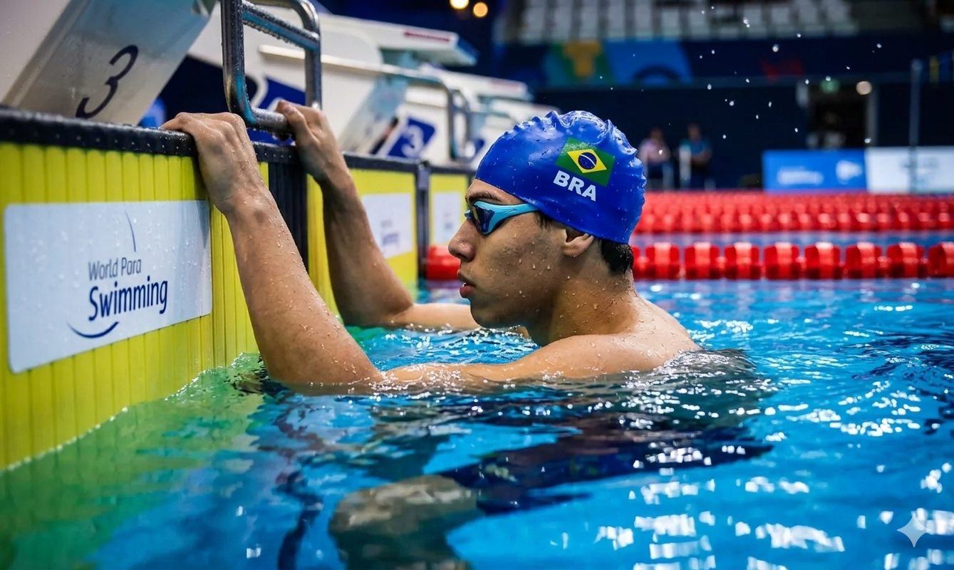 Arthur Xavier Brilha: Prata nos 100m Costas em Barcelona e Terceiro Pódio