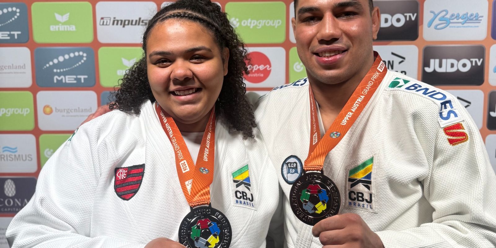 Brasil conquista 6 medalhas e encerra Grand Prix de judô na Áustria