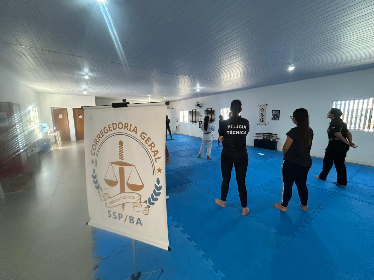 Corregedoria da SSP-BA oferece dois dias de defesa pessoal feminina a servidoras