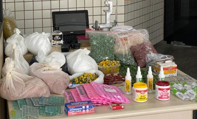 laboratorio drogas Lauro Freitas