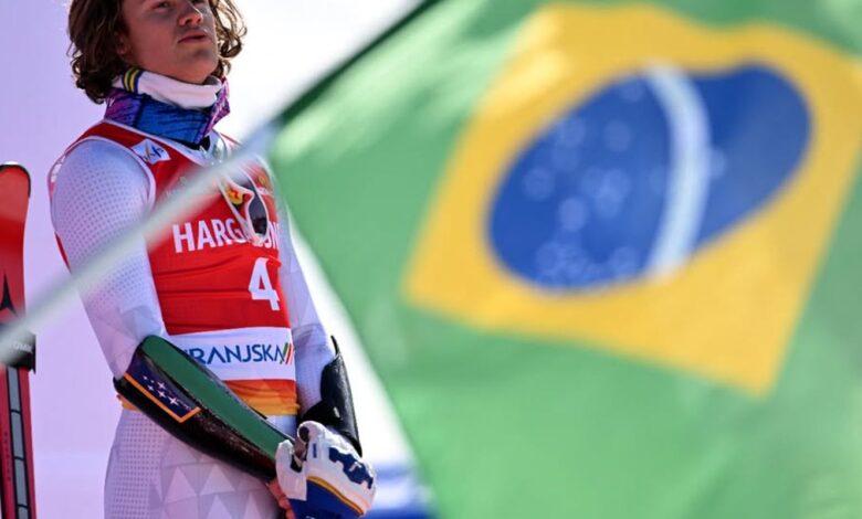 Lucas Pinheiro esqui