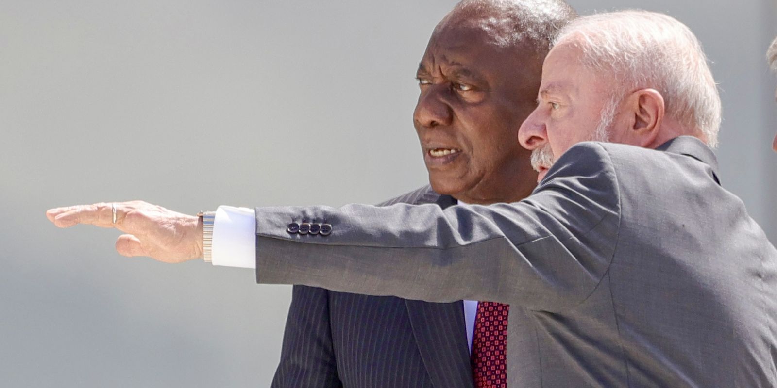 Presidente Lula recebe Cyril Ramaphosa e mira ampliação de US$ 2,3 bilhões
