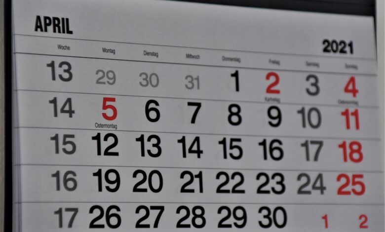 março datas importantes