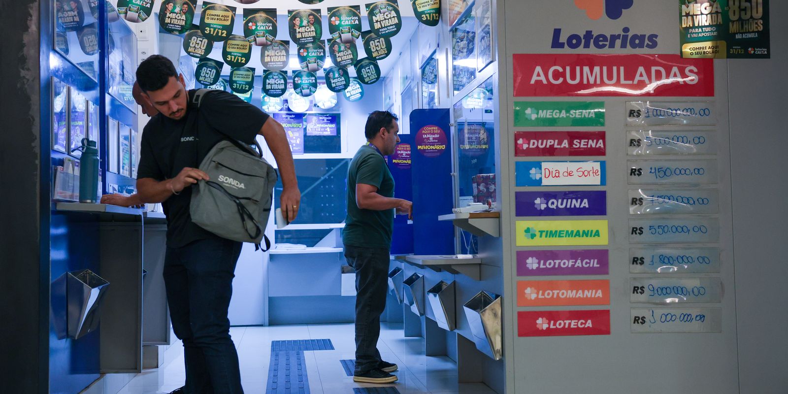 Mega-Sena acumula e prêmio do próximo sorteio atinge R$ 105 milhões