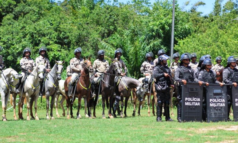 controle distúrbios civis