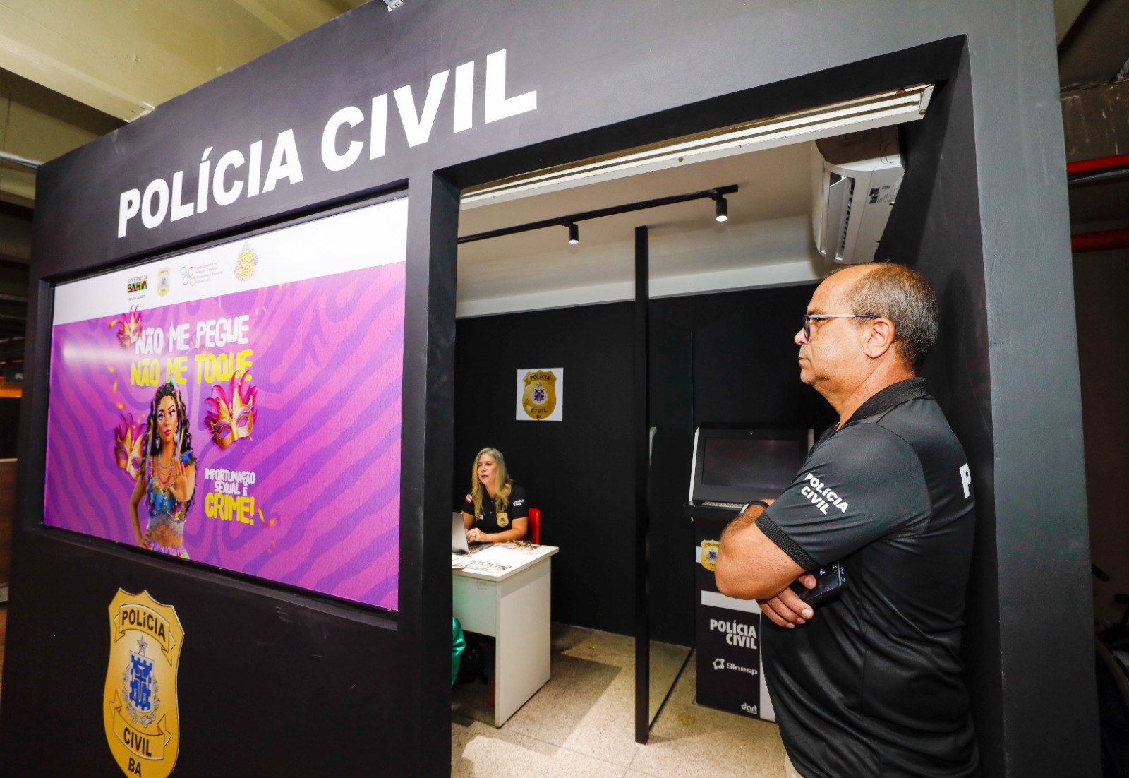 Polícia Civil inaugura posto de prevenção à violência contra mulher na Lapa