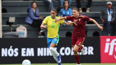 seleção feminina perde Venezuela