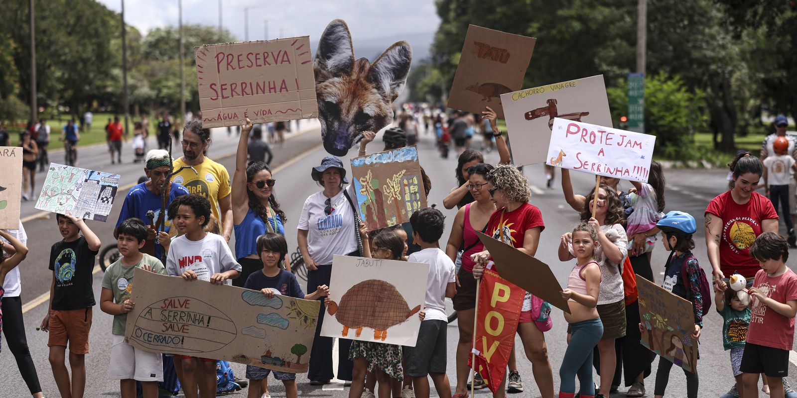 Serrinha do Paranoá: Protesto ambiental desafia socorro bilionário ao BRB