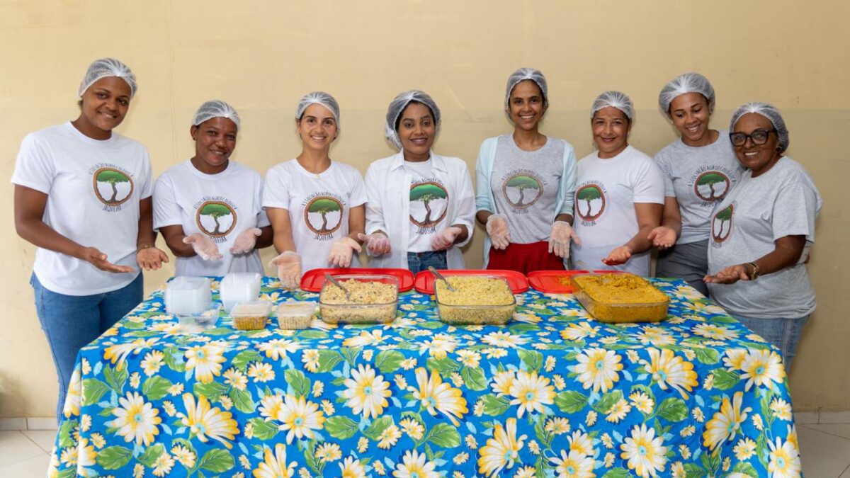 Associação da Jaqueira transforma produção em refeições