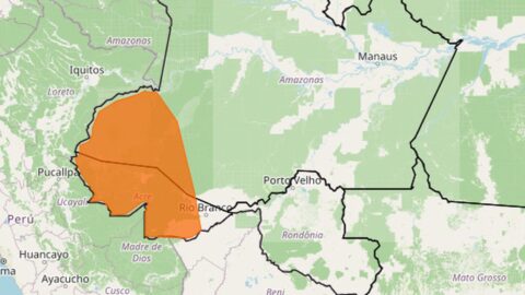 Inmet emite alerta laranja de chuvas intensas no Acre