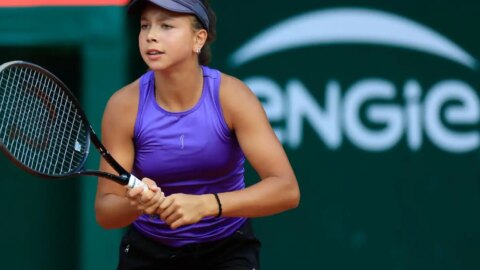 Eduarda Gomes, 13, conquista Roland Garros Junior e vaga em Paris