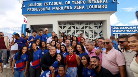 Governo da Bahia entrega colégio integral de R$ 13,1 milhões