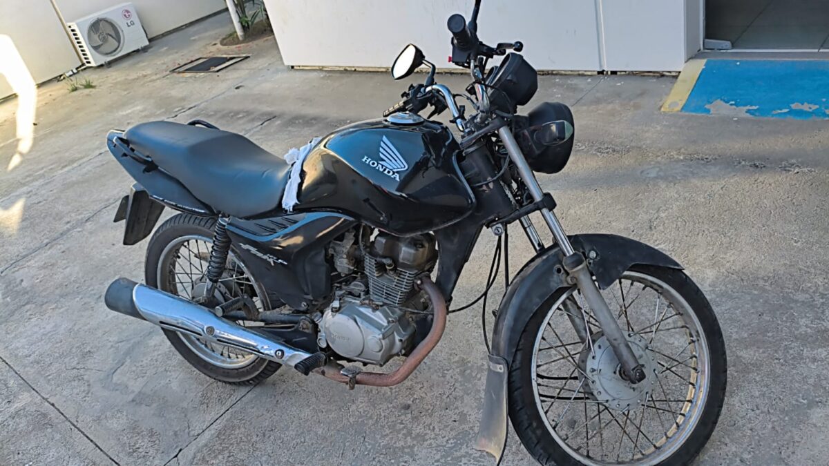 Polícia Civil apreende moto com sinais de adulteração em Serrinha