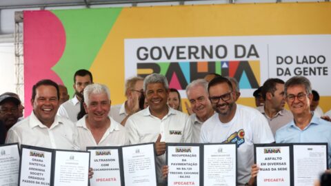 Jerônimo Rodrigues autoriza pacote de obras em Ipecaetá, Bahia