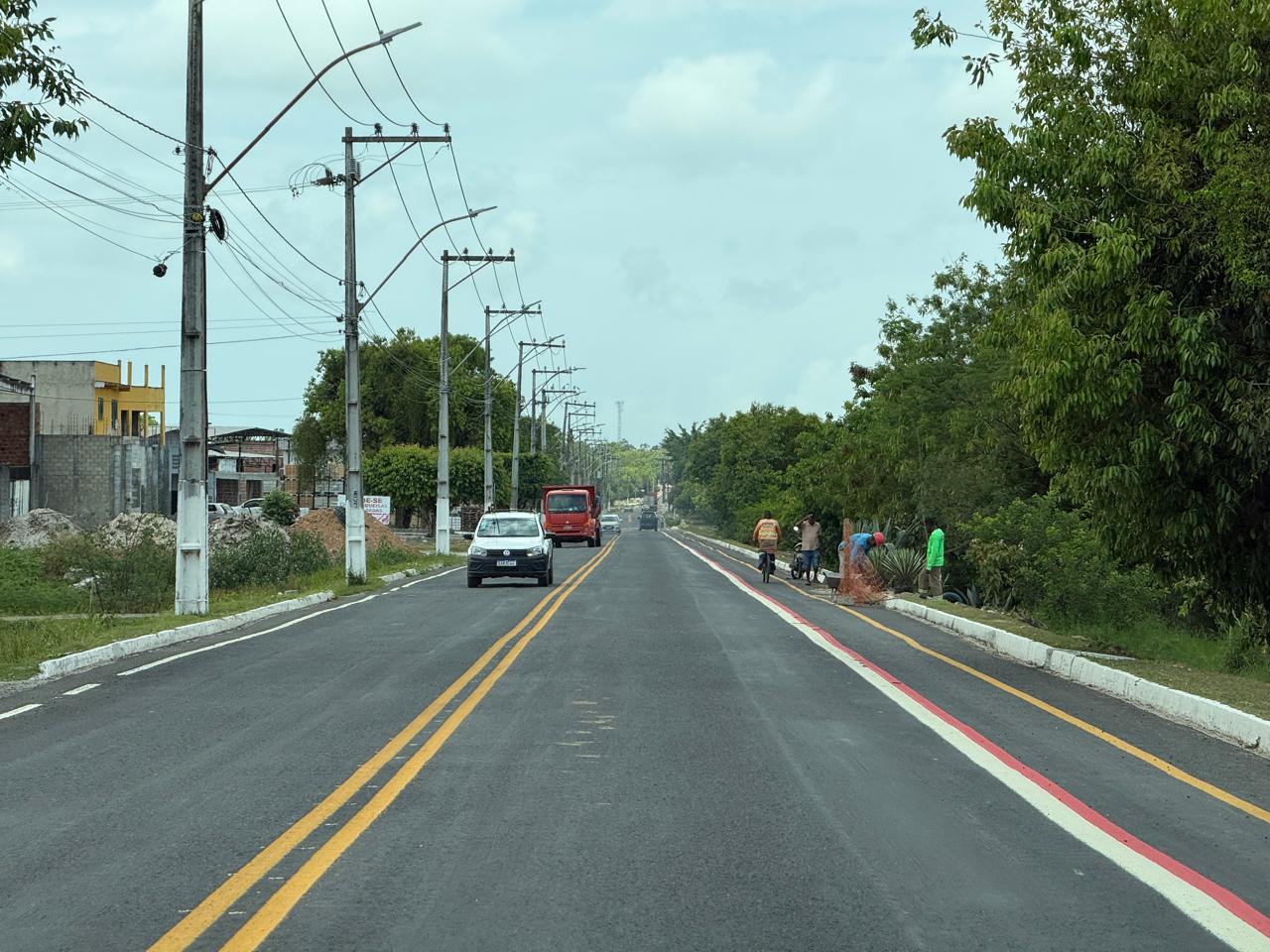 Governo da Bahia entrega nova pavimentação em Dias D’Ávila
