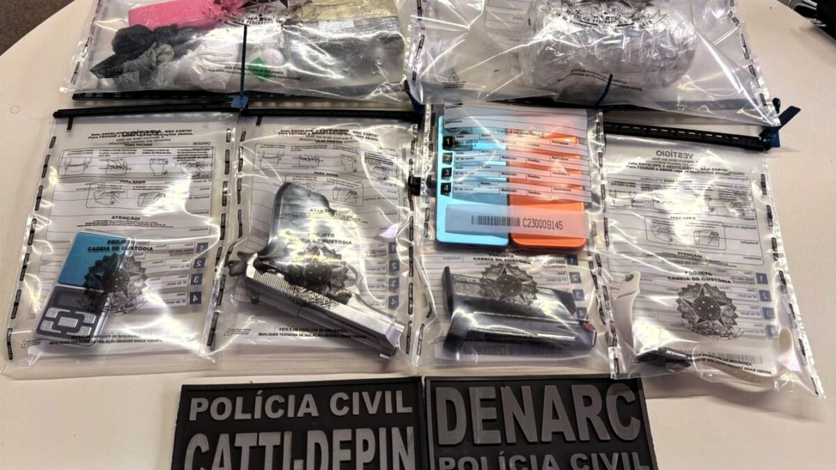 Polícia Civil prende homem por tráfico e apreende arsenal em Irecê