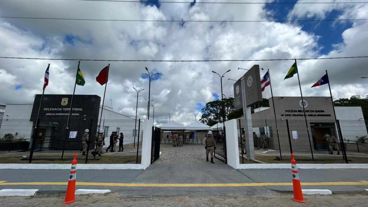 Bahia inaugura unidades policiais em Amélia Rodrigues
