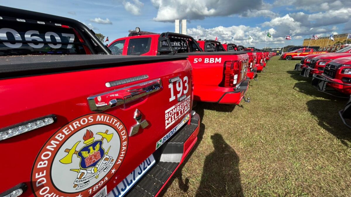 Bahia fortalece combate a incêndios com R$ 24 milhões em novos equipamentos
