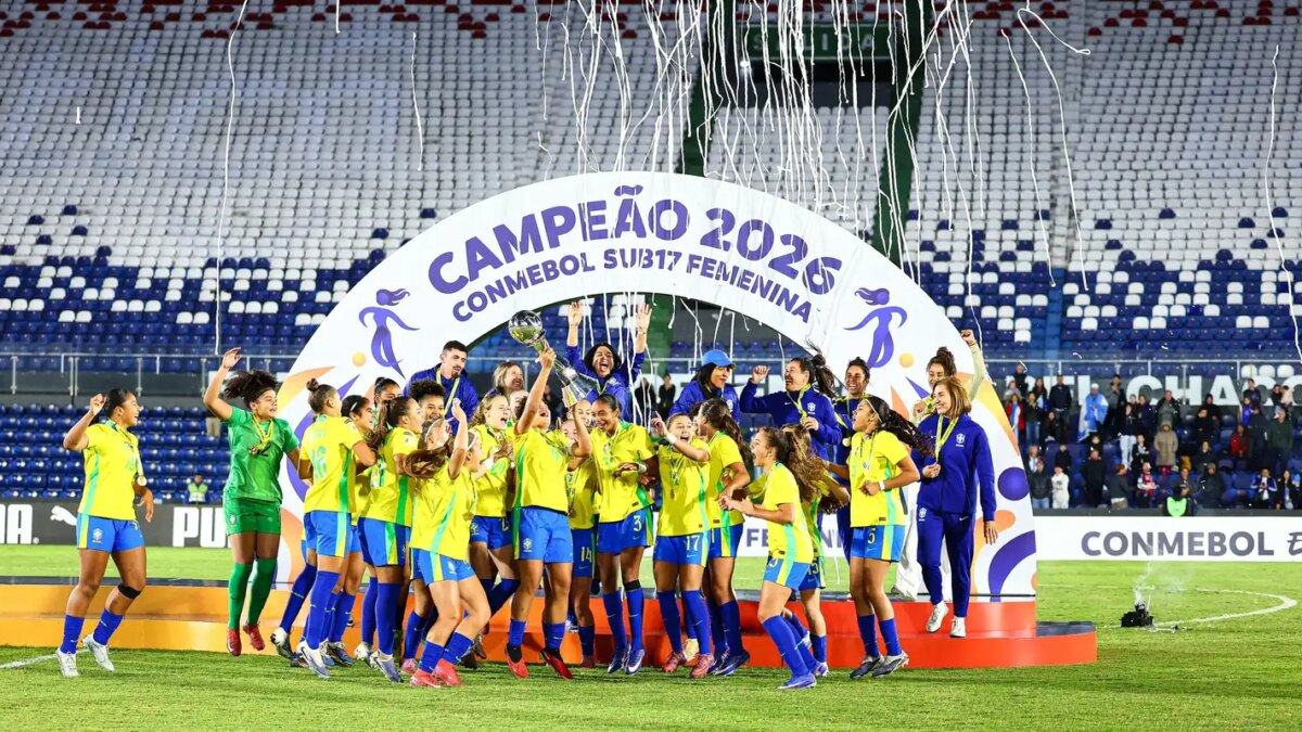 Brasil Sub-17 Feminino derrota Argentina e garante hexacampeonato continental