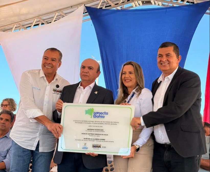 Lapão recebe R$ 28 milhões e amplia infraestrutura, água e conectividade