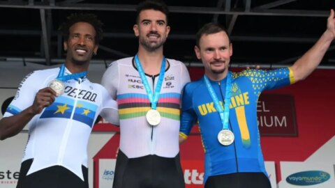 Lauro Chaman conquista ouro na Copa do Mundo de Ciclismo na Bélgica