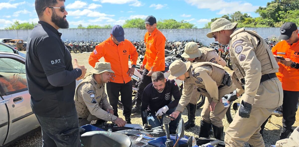 Bahia identifica 142 veículos adulterados em megaoperação