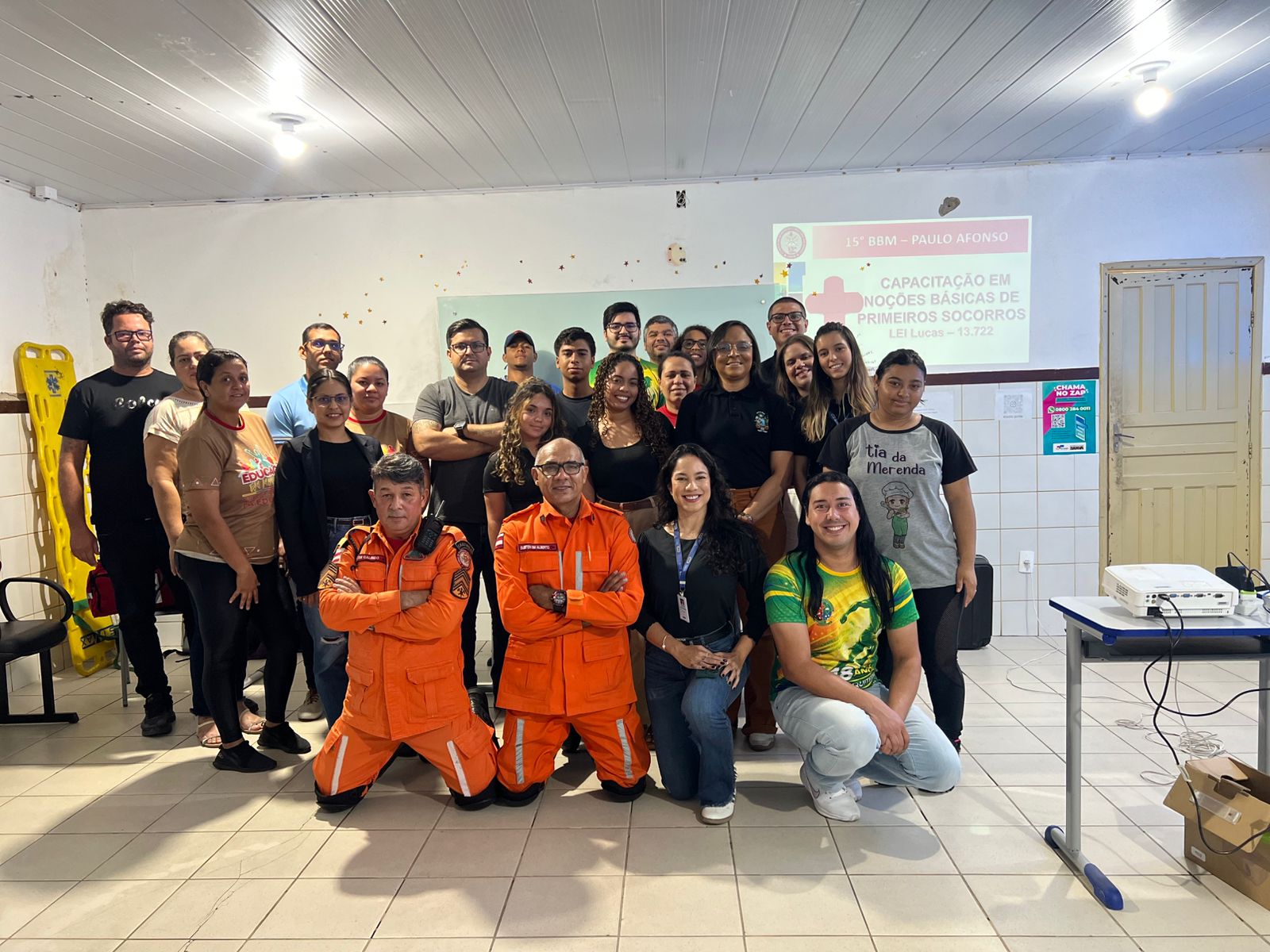 Escolas de Paulo Afonso fortalecem segurança com curso de primeiros socorros