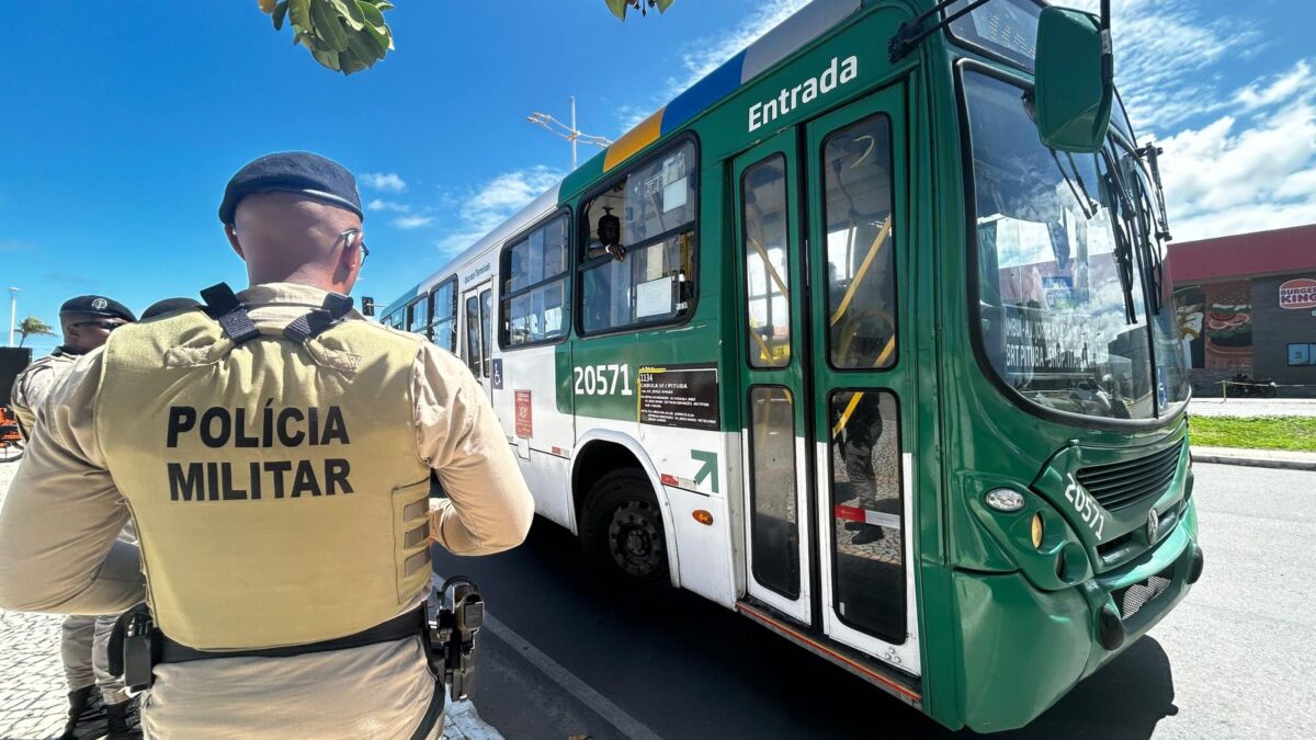 Bahia registra forte queda de 35% em roubos a coletivos