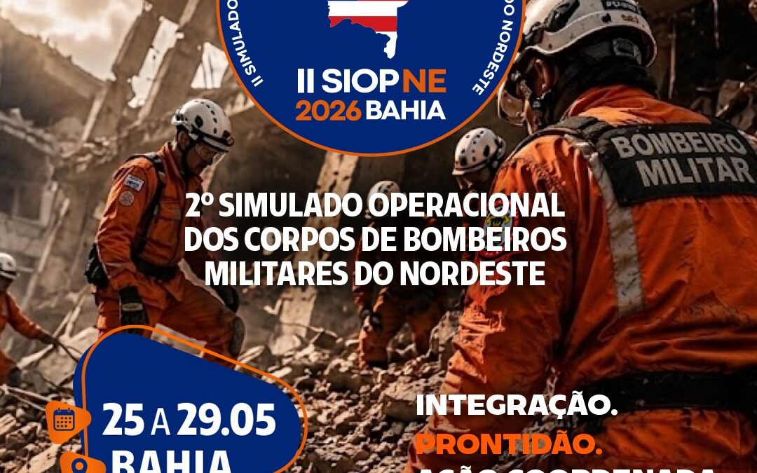 Bahia sedia grande simulado e integra bombeiros do Nordeste