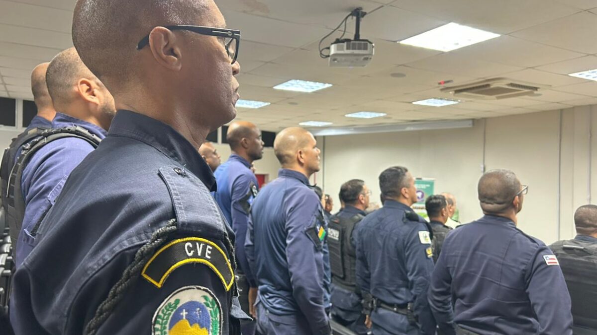 SSP Bahia eleva preparo de guardas municipais para segurança